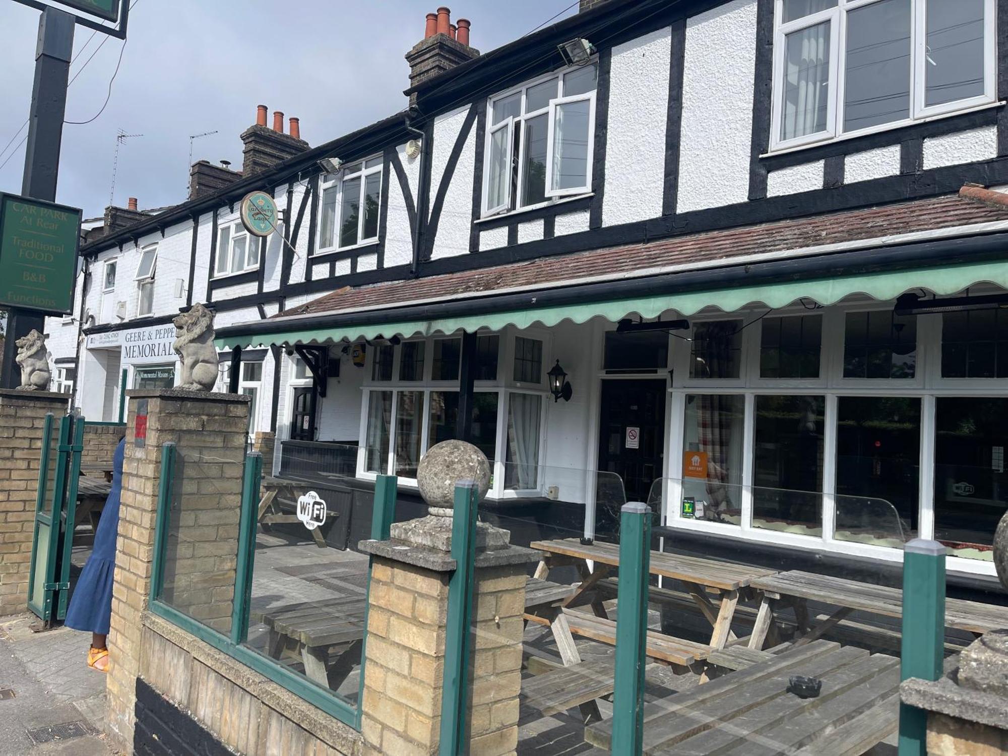 The Pheasant Inn Dunstable Exterior foto